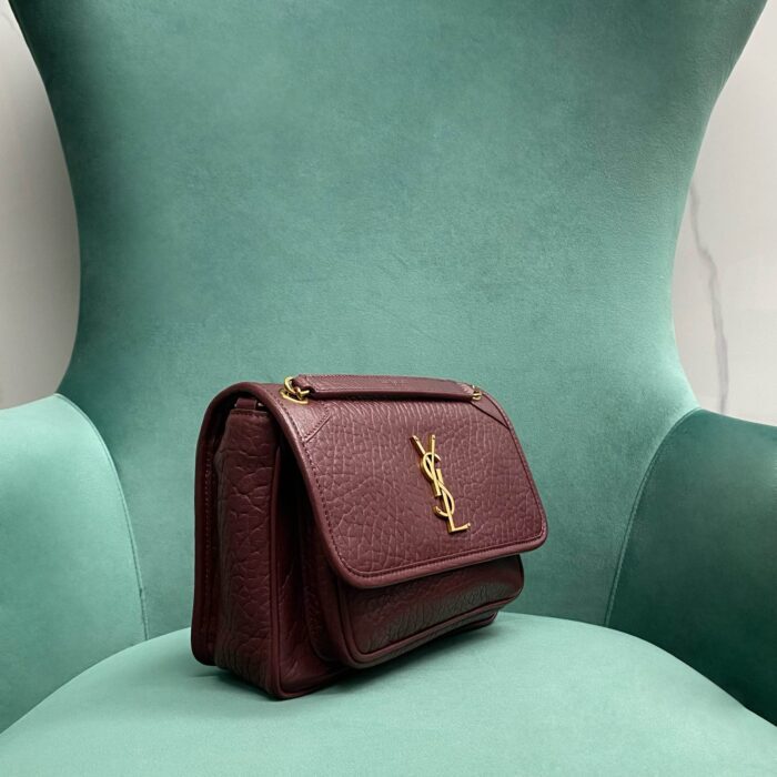 생로랑 니키 그레인드 램스킨 와인 금장 633179 레플리카 미러급 SA급 S급 고퀄리티 최상급 하이엔드 가방 [여성] 4