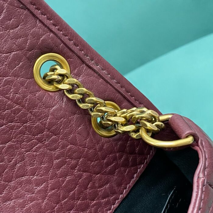 생로랑 니키 그레인드 램스킨 와인 금장 633179 레플리카 미러급 SA급 S급 고퀄리티 최상급 하이엔드 가방 [여성] 9