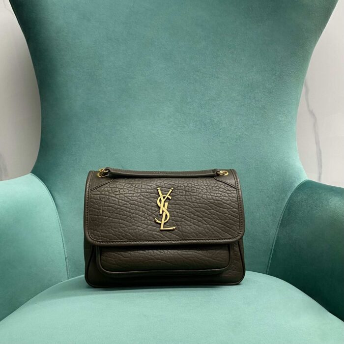 생로랑 니키 그레인드 램스킨 올리브 금장 633179 레플리카 미러급 SA급 S급 고퀄리티 최상급 하이엔드 가방 [여성]