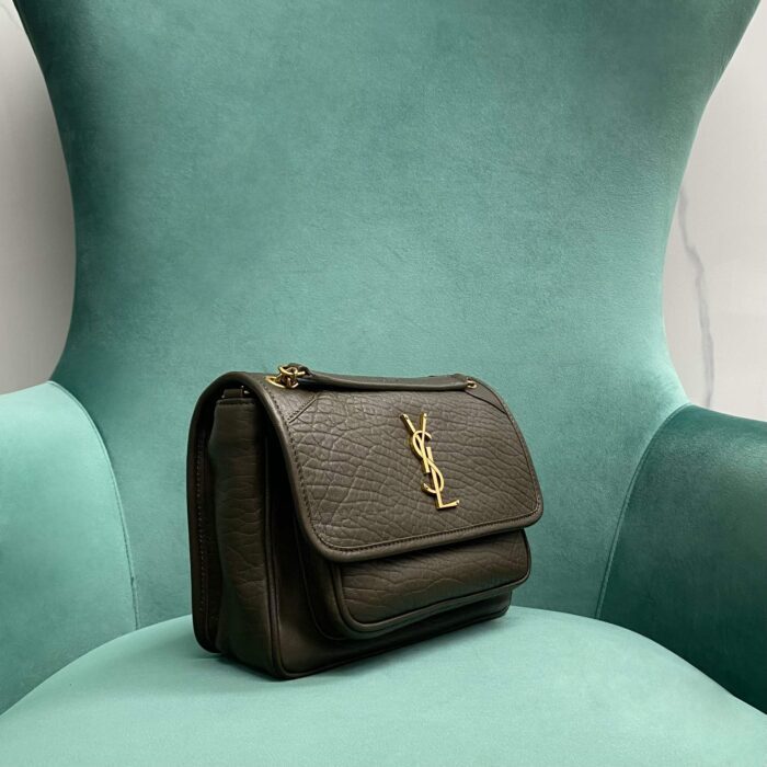 생로랑 니키 그레인드 램스킨 올리브 금장 633179 레플리카 미러급 SA급 S급 고퀄리티 최상급 하이엔드 가방 [여성] 4