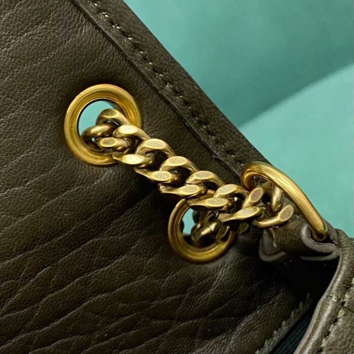 생로랑 니키 그레인드 램스킨 올리브 금장 633179 레플리카 미러급 SA급 S급 고퀄리티 최상급 하이엔드 가방 [여성] 9