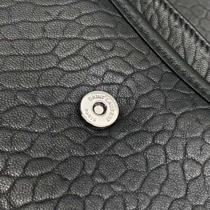생로랑 니키 그레인드 램스킨 블랙 은장 633179 레플리카 미러급 SA급 S급 고퀄리티 최상급 하이엔드 가방 [여성] 9