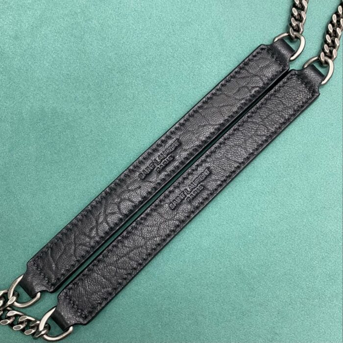 생로랑 니키 그레인드 램스킨 블랙 은장 633179 레플리카 미러급 SA급 S급 고퀄리티 최상급 하이엔드 가방 [여성] 11