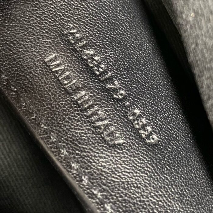 생로랑 니키 그레인드 램스킨 블랙 은장 633179 레플리카 미러급 SA급 S급 고퀄리티 최상급 하이엔드 가방 [여성] 12