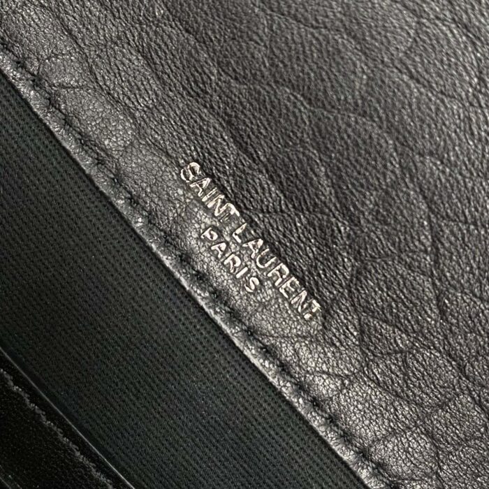 생로랑 니키 그레인드 램스킨 블랙 은장 633179 레플리카 미러급 SA급 S급 고퀄리티 최상급 하이엔드 가방 [여성] 10
