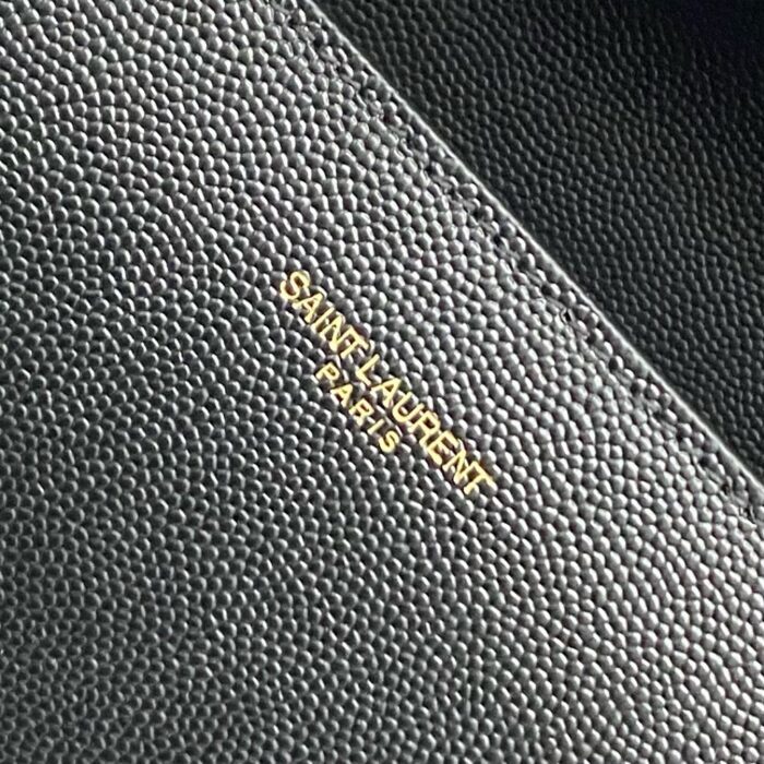 생로랑 그랑 드 뿌드르 엠보스드 가죽 소재의 CASSANDRA 미디엄 탑 핸들 백 블랙 623931 레플리카 미러급 SA급 S급 고퀄리티 최상급 하이엔드 가방 [여성] 12