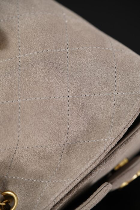 샤넬 25C 미니 핸드백 금장 스웨이드 골드 메탈 그레이 레플리카 미러급 SA급 S급 고퀄리티 최상급 하이엔드 가방 [여성] 8