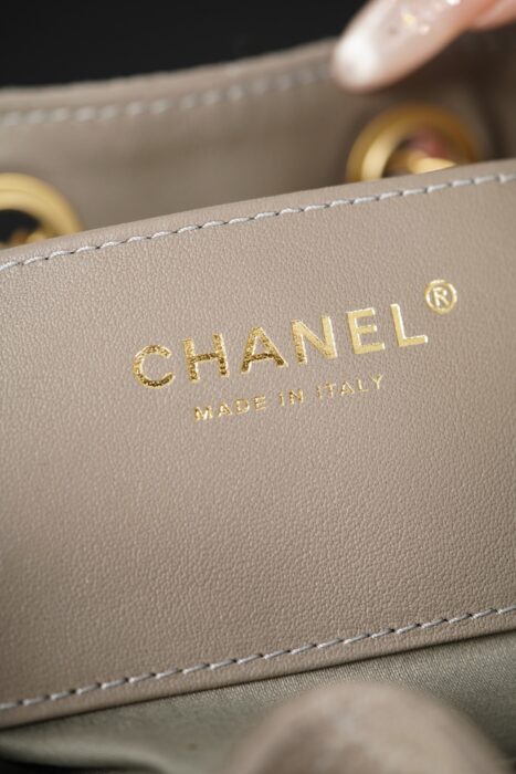 샤넬 25C 미니 핸드백 금장 스웨이드 골드 메탈 그레이 레플리카 미러급 SA급 S급 고퀄리티 최상급 하이엔드 가방 [여성] 19