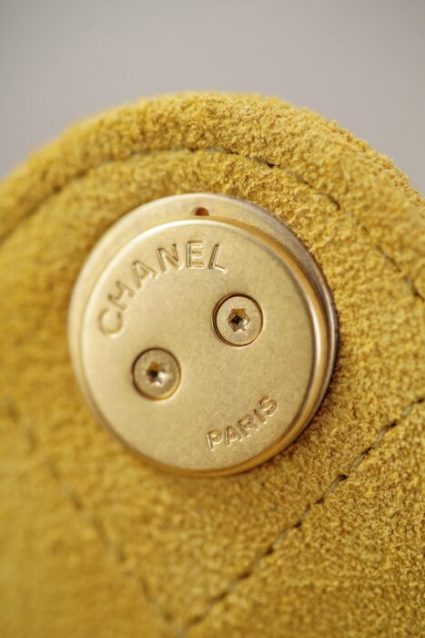 샤넬 25C 미니 핸드백 금장 스웨이드 골드 메탈 옐로우 레플리카 미러급 SA급 S급 고퀄리티 최상급 하이엔드 가방 [여성] 16