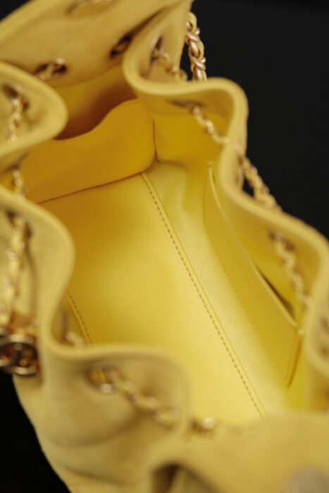 샤넬 25C 미니 핸드백 금장 스웨이드 골드 메탈 옐로우 레플리카 미러급 SA급 S급 고퀄리티 최상급 하이엔드 가방 [여성] 13