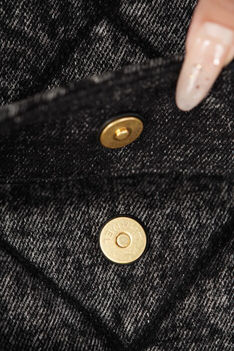 샤넬 25K 데님 호보 골드 메탈 블랙 더블 포켓 레플리카 미러급 SA급 S급 고퀄리티 최상급 하이엔드 가방 [여성] 17