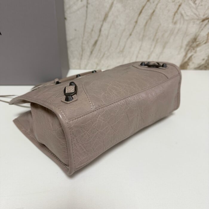 발렌시아가 르 시티 스몰 토트백 다크 베이지 레플리카 미러급 SA급 S급 고퀄리티 최상급 하이엔드 가방 [여성] 6