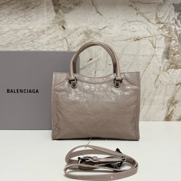 발렌시아가 르 시티 스몰 토트백 다크 베이지 레플리카 미러급 SA급 S급 고퀄리티 최상급 하이엔드 가방 [여성] 2