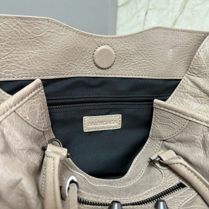 발렌시아가 르 시티 스몰 토트백 다크 베이지 레플리카 미러급 SA급 S급 고퀄리티 최상급 하이엔드 가방 [여성] 7