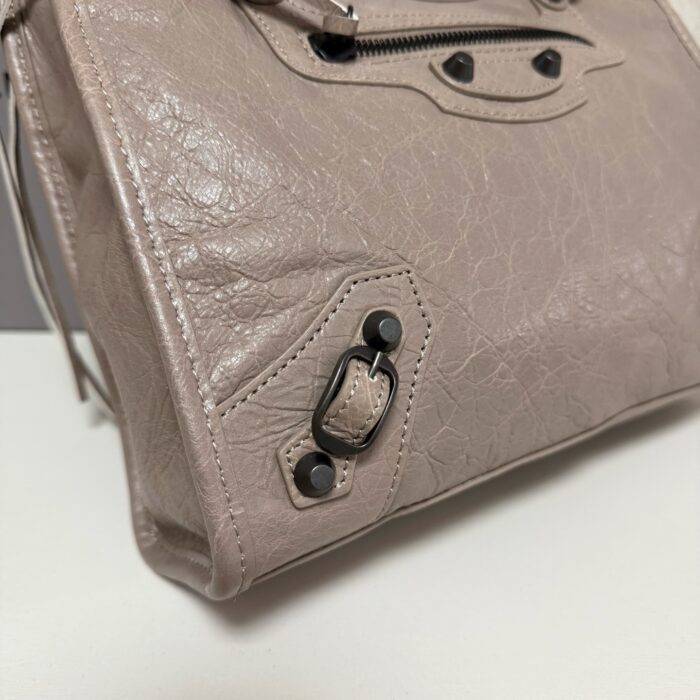 발렌시아가 르 시티 스몰 토트백 다크 베이지 레플리카 미러급 SA급 S급 고퀄리티 최상급 하이엔드 가방 [여성] 8