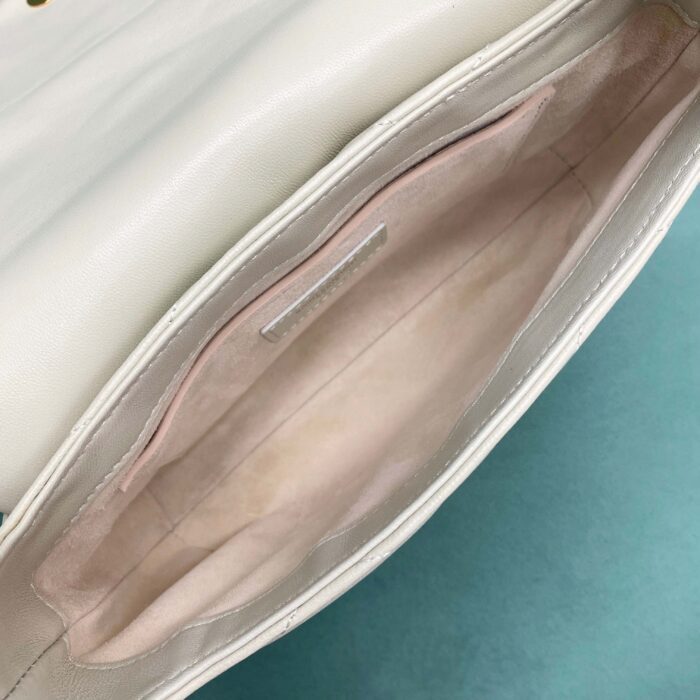 생로랑 퀼티드 램스킨 LE 57 숄더백 화이트 698567 레플리카 미러급 SA급 S급 고퀄리티 최상급 하이엔드 가방 [여성] 3