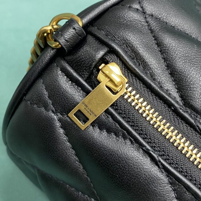 생로랑 퀼티드 램스킨 세이드 스몰 튜브백 블랙 712706 레플리카 미러급 SA급 S급 고퀄리티 최상급 하이엔드 가방 [여성] 8