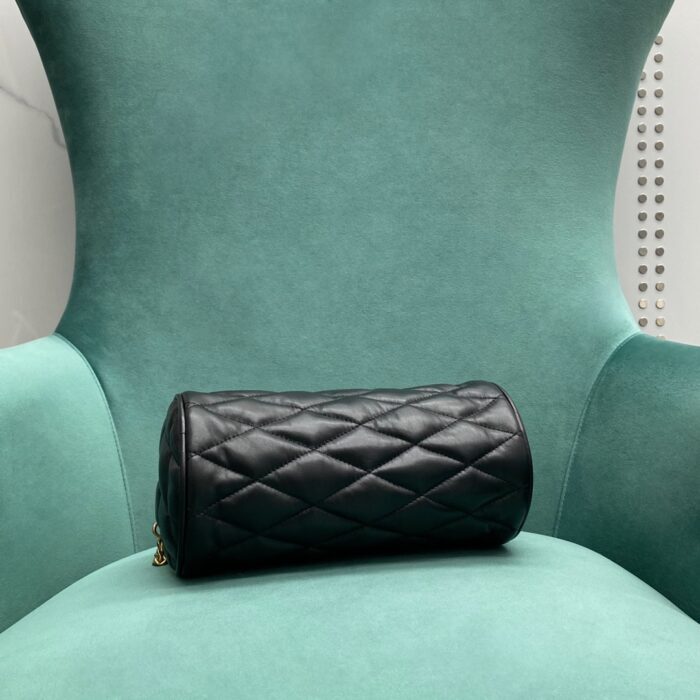 생로랑 퀼티드 램스킨 세이드 스몰 튜브백 블랙 712706 레플리카 미러급 SA급 S급 고퀄리티 최상급 하이엔드 가방 [여성] 5