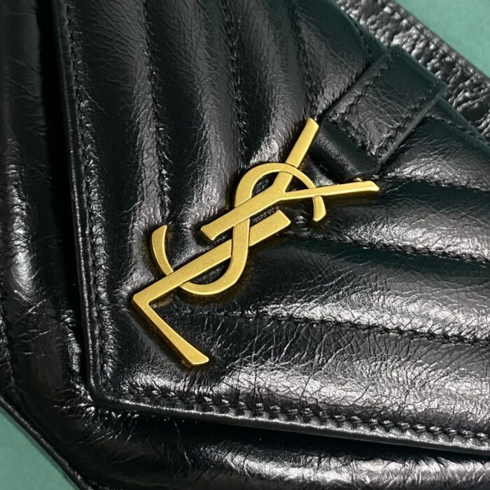 생로랑 샤이니 클래클드 레더 미니 체인 백 블랙 779430 레플리카 미러급 SA급 S급 고퀄리티 최상급 하이엔드 가방 [여성] 6