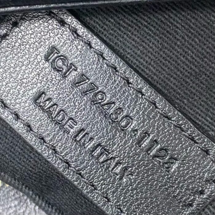 생로랑 샤이니 클래클드 레더 미니 체인 백 블랙 779430 레플리카 미러급 SA급 S급 고퀄리티 최상급 하이엔드 가방 [여성] 10