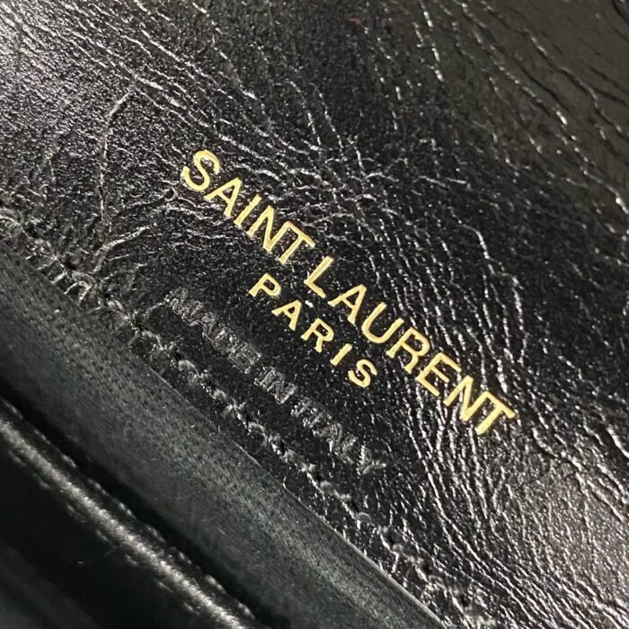 생로랑 샤이니 클래클드 레더 미니 체인 백 블랙 779430 레플리카 미러급 SA급 S급 고퀄리티 최상급 하이엔드 가방 [여성] 11