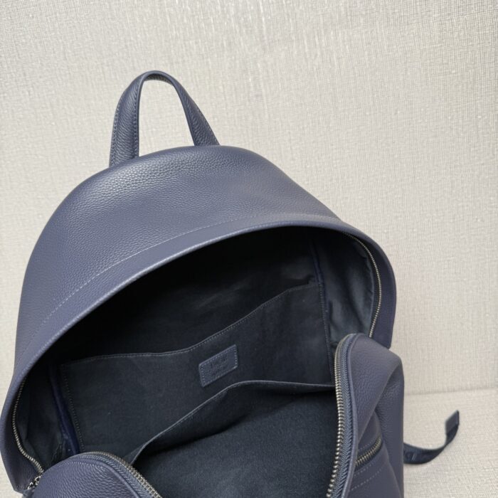 디올 x 하일톤 넬 라이더 2.0 집 백팩 그레인드 카프스킨 프린트 네이비 블루 화이트 레플리카 미러급 SA급 S급 고퀄리티 최상급 하이엔드 가방 [남성여성공용] 4