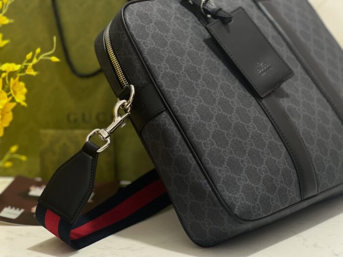 구찌 GG 브리프케이스 숄더 스트랩 블랙 792077 레플리카 미러급 SA급 S급 고퀄리티 최상급 하이엔드 가방 [남성] 8