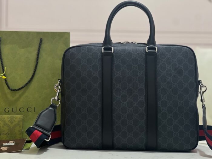구찌 GG 브리프케이스 숄더 스트랩 블랙 792077 레플리카 미러급 SA급 S급 고퀄리티 최상급 하이엔드 가방 [남성] 2