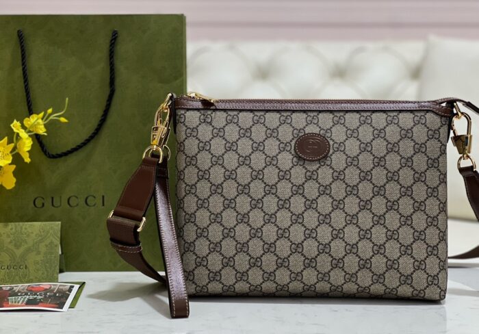 구찌 인터로킹 G 메신저백 베이지 에보니 726833 레플리카 미러급 SA급 S급 고퀄리티 최상급 하이엔드 가방 [남성여성공용]