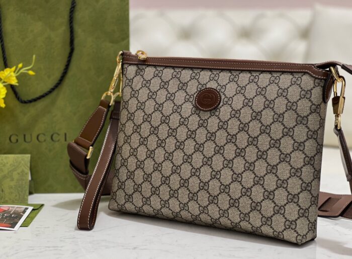 구찌 인터로킹 G 메신저백 베이지 에보니 726833 레플리카 미러급 SA급 S급 고퀄리티 최상급 하이엔드 가방 [남성여성공용] 3