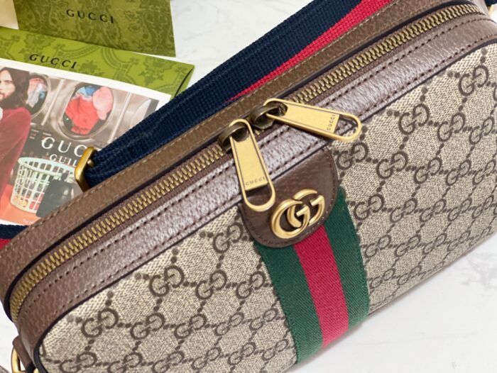 구찌 오피디아 GG 숄더백 브라운 699439 레플리카 미러급 SA급 S급 고퀄리티 최상급 하이엔드 가방 [남성여성공용] 6