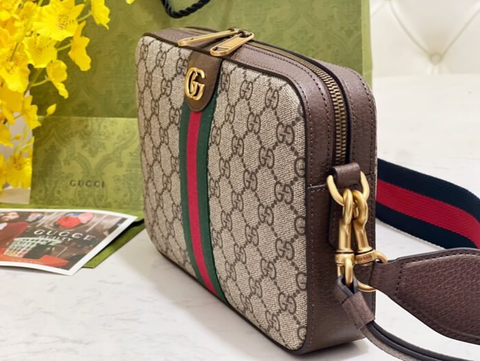구찌 오피디아 GG 숄더백 브라운 699439 레플리카 미러급 SA급 S급 고퀄리티 최상급 하이엔드 가방 [남성여성공용] 3