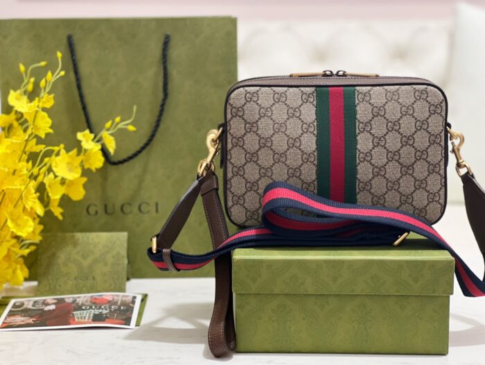 구찌 오피디아 GG 숄더백 브라운 699439 레플리카 미러급 SA급 S급 고퀄리티 최상급 하이엔드 가방 [남성여성공용] 2