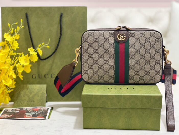 구찌 오피디아 GG 숄더백 브라운 699439 레플리카 미러급 SA급 S급 고퀄리티 최상급 하이엔드 가방 [남성여성공용]