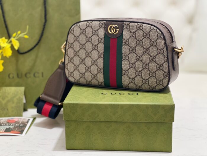 구찌 오피디아 GG 스몰 숄더백 베이지 에보니 슈프림 752591 레플리카 미러급 SA급 S급 고퀄리티 최상급 하이엔드 가방 [남성여성공용] 5