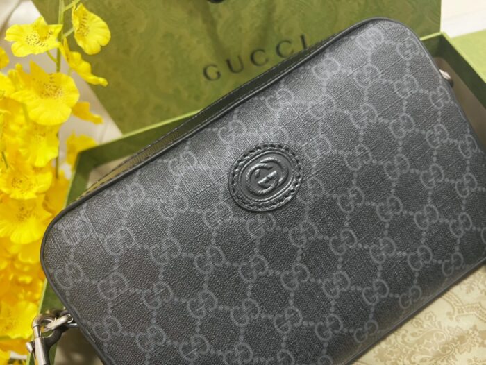 구찌 숄더백 인터로킹 G 블랙 슈프림 703468 레플리카 미러급 SA급 S급 고퀄리티 최상급 하이엔드 가방 [남성여성공용] 7