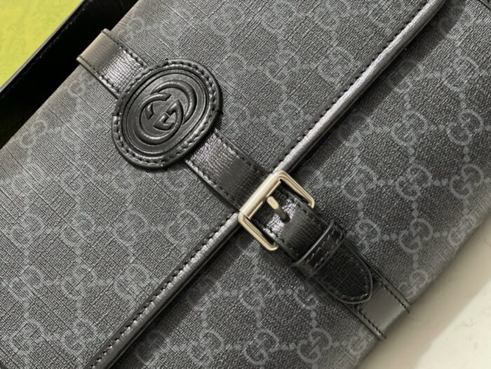 구찌 GG 메신저 백 인터로킹 G 블랙 슈프림 745679 레플리카 미러급 SA급 S급 고퀄리티 최상급 하이엔드 가방 [남성여성공용] 8