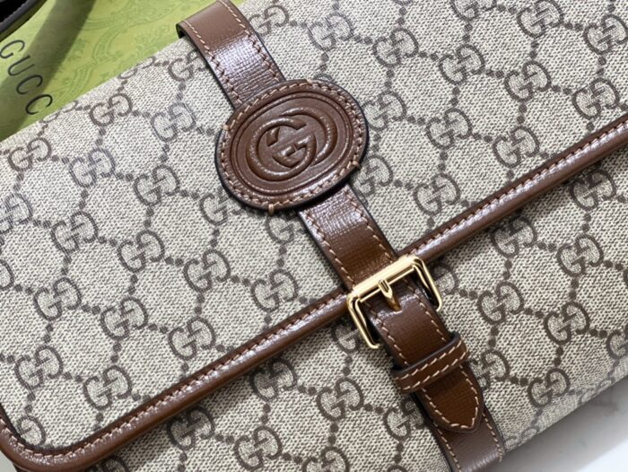 구찌 인터로킹 G GG 메신저백 베이지 에보니 745679 레플리카 미러급 SA급 S급 고퀄리티 최상급 하이엔드 가방 [남성여성공용] 8