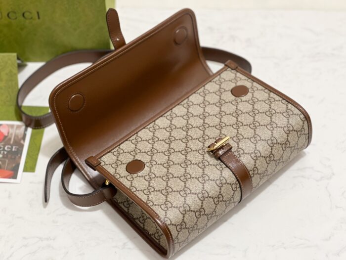 구찌 인터로킹 G GG 메신저백 베이지 에보니 745679 레플리카 미러급 SA급 S급 고퀄리티 최상급 하이엔드 가방 [남성여성공용] 6