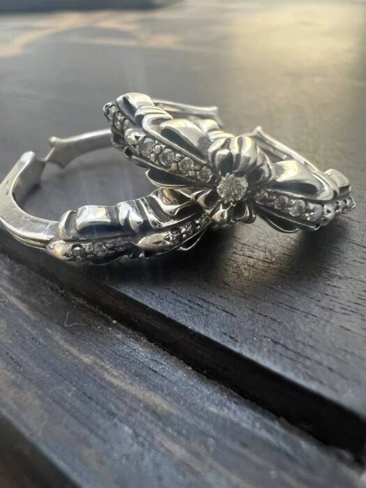 크롬하츠 큐빅 슬림 오픈 반지 링 레플리카 미러급 SA급 S급 고퀄리티 최상급 하이엔드 악세사리 [남성여성공용] 2