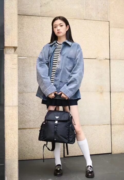 프라다 익스플로어 리나일론 백팩 블랙 레플리카 미러급 SA급 S급 고퀄리티 최상급 하이엔드 가방 [남성여성공용] 2