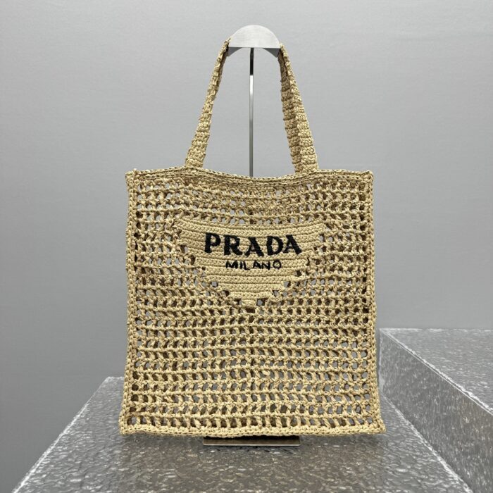 프라다 프라다 라피아 토트백 탄 레플리카 미러급 SA급 S급 고퀄리티 최상급 하이엔드 가방 [여성] 3