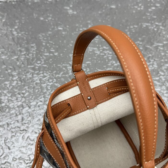 고야드 쁘띠 플로 버킷 백 브라운 레플리카 미러급 SA급 S급 고퀄리티 최상급 하이엔드 가방 [여성] 12