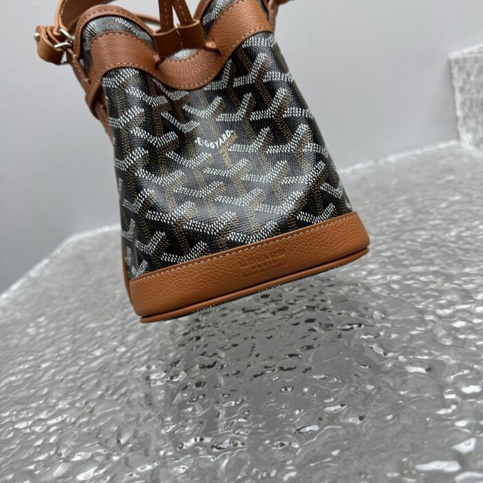 고야드 쁘띠 플로 버킷 백 브라운 레플리카 미러급 SA급 S급 고퀄리티 최상급 하이엔드 가방 [여성] 9