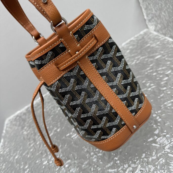 고야드 쁘띠 플로 버킷 백 브라운 레플리카 미러급 SA급 S급 고퀄리티 최상급 하이엔드 가방 [여성] 11