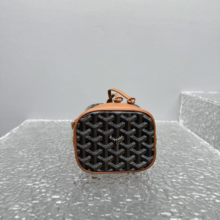 고야드 쁘띠 플로 버킷 백 브라운 레플리카 미러급 SA급 S급 고퀄리티 최상급 하이엔드 가방 [여성] 6