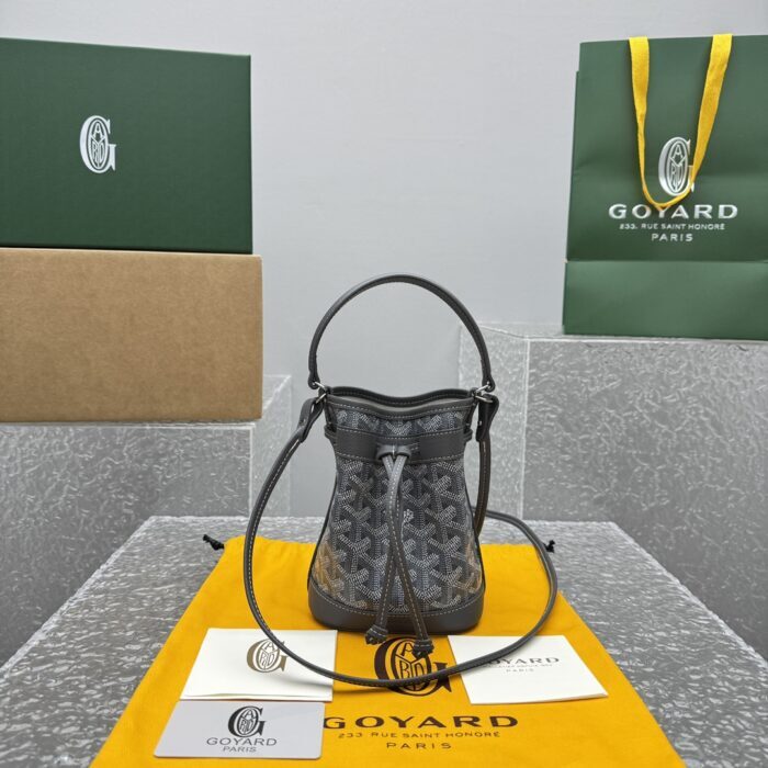 고야드 쁘띠 플로 버킷 백 그레이 레플리카 미러급 SA급 S급 고퀄리티 최상급 하이엔드 가방 [여성] 2