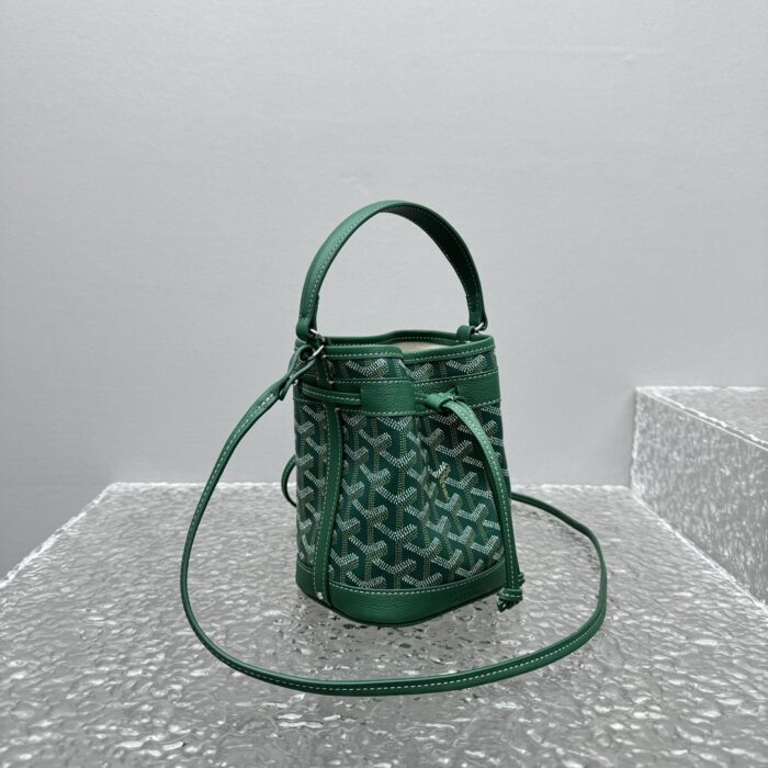 고야드 쁘띠 플로 버킷 백 그린 레플리카 미러급 SA급 S급 고퀄리티 최상급 하이엔드 가방 [여성] 6
