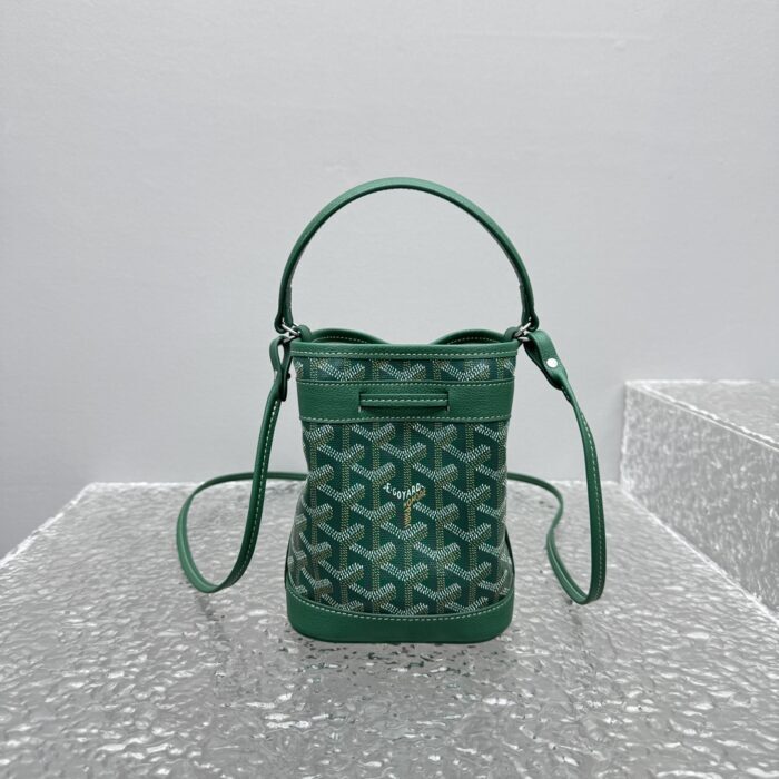 고야드 쁘띠 플로 버킷 백 그린 레플리카 미러급 SA급 S급 고퀄리티 최상급 하이엔드 가방 [여성] 4
