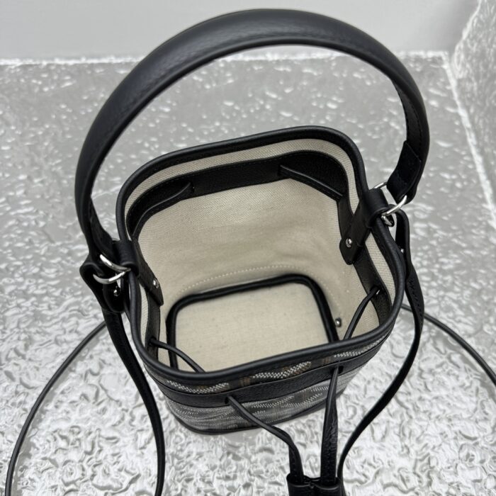 고야드 쁘띠 플로 버킷 백 블랙 레플리카 미러급 SA급 S급 고퀄리티 최상급 하이엔드 가방 [여성] 5